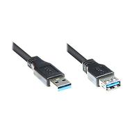 Good Connections Cable alargador USB Easy Macho a A Hembra Negro Negro 3,00 m