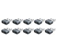 Kabelmeister usb-ad203-10 cambiador de género para cable usb-a usb-c