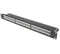 GC N0145 - Panel de conexiones de 19'', 24 puertos, Cat.6a, 1U