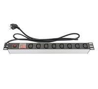 GC N0074 - Regleta de 19'', 1U, 8 aumentos