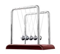 Good for Gift Giving: Elevate Your Understanding of Science with This Amazing Large Beads Newton's Cradle Balance Balls. Perfect for Both Kids and Adults, It's a Great Gift Idea for Birthdays and