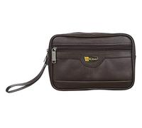 Good Friends - Bolsa de transporte unisex de poliéster para artículos de aseo de afeitado y aseo para regalo de viaje (café), café, 10 pulgadas, accesorios de viaje, Marrón, 10 inch, Accesorios de