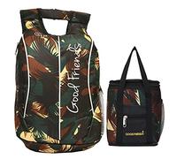Good Friends - Mochila de poliéster para ordenador portátil para escuela, oficina, picnic, para hombre y mujer