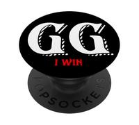 Good Game I Win Funny Online Esports Meme For FPS RPG Gamers PopSockets PopGrip Adhesivo