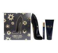 Good Girl Carolina Herrera for Women 3 Pc Gift Set 2.7oz EDP Spray, 3.4oz Body Lotion, 10ml EDP Spray