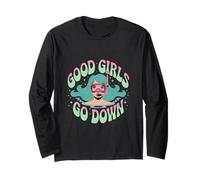 Good Girls Go Down - Divertido Explorador del océano de Buceo Manga Larga