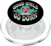 Good Girls Go Down - Divertido Explorador del océano de Buceo PopSockets PopGrip para MagSafe