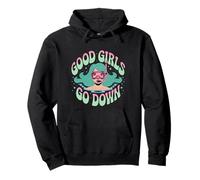Good Girls Go Down - Divertido Explorador del océano de Buceo Sudadera con Capucha