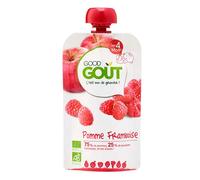Good Goût Batido de Manzana y Frambuesa +4m 120g