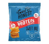 Good & Honest Popped Protein Crisps 24x23g Sweet BBQ