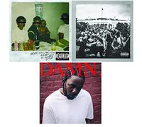 Good Kid, M.A.A.D City - To Pimp a Butterfly - DAMN. - Kendrick Lamar 3 CD Album Bundling
