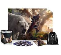 Good Loot Assassin'S Creed Valhalla Eivor & Polar Bear Puzzles Premium Box Sack Poster Juego De Computadora Rompecabezas para Adolescentes Y Adultos Inspirado En Un Juego De Computadora 1000 Piezas