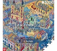 Good Loot Rompecabezas Serie de Imagination Edward Dwurnik Radzymin Imagen Detallada Colores Brillantes Producto Duradero Numerosas Horas de diversión Entretenimiento Familiar 1000 Piezas 68x48 cm