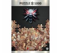 Good Loot - The Witcher 3: Wild Hunt Birthday, Puzzle 1000 Piezas, Incluye póster y Bolsa, 68x48, Videojuego, Rompecabezas para Adultos y Adolescentes, para Navidad y Regalos, Decoración, Multicolor