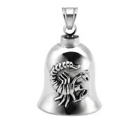 Good Luck Bell Motocicleta - Campana de montar a motorista Charm - Motociclista Rock Punk Bell para hombres, mujeres, él, padre, papá, novio, Refer to description, Consulta la descripción