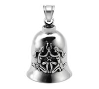 Good Luck Riding Bell, Motorcycle Lucky Charm, Biker Bell for Men, Rock Punk Riding Bell, Protección Motorcycle Bell, Lucky Bell for Women, Dad Biker Charm Gift, Boyfriend Riding Bell, Motorcycle