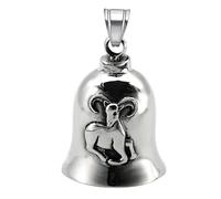 Good Luck Riding Bell, Motorcycle Lucky Charm, Biker Bell for Men, Rock Punk Riding Bell, Protection Motorcycle Bell, Lucky Bell for Women, Dad Biker Charm Gift, Boyfriend Riding Bell, Motorcycle Safe