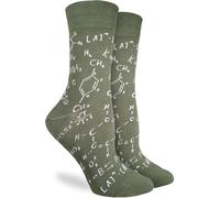 Good Luck Sock Calcetines de matemáticas y ciencias para mujer, adulto, Ciencia - Fórmula química, talla única