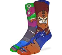 Good Luck Sock Calcetines Masters of the Universe para hombre, adulto, Masters of the Universe - Trap Jaw & Beast Man, talla única