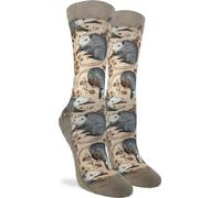 Good Luck Sock Opossum - Calcetines para mujer, talla 39-40, color marrón