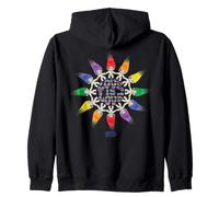 Good Luck Trolls Love Is Love Rainbow Sudadera con Capucha