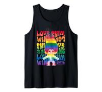 Good Luck Trolls Love Wins Rainbow Camiseta sin Mangas