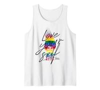 Good Luck Trolls Love Your Self Rainbow Camiseta sin Mangas