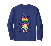 Good Luck Trolls Love Your Self Rainbow Manga Larga
