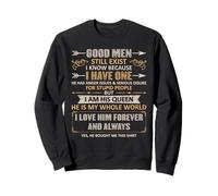 Good Men Still Exist Funny Husband Wife Love Quote Sudadera