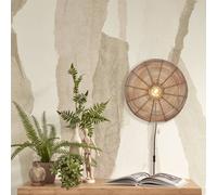 GOOD & MOJO Aplique de pared Tanami, Natur, Ø 40 cm