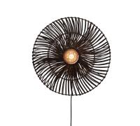 GOOD&MOJO aplique Zanzibar flat L - negro