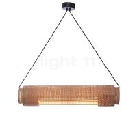 GOOD&MOJO lámpara colgante cilindro Bután - natural