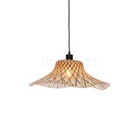 Good & Mojo Ibiza, lámpara de suspensión, natural/negro - 50 cm