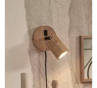 GOOD & MOJO Java aplique, enchufe, 1 luz, natural True