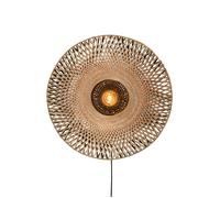 Good & Mojo Kalimantan, lámpara de pared, ø60 cm