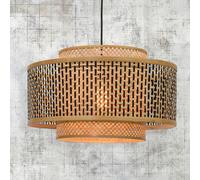 GOOD & MOJO Lámpara colgante Bhutan de bambú Ø 50 cm True