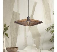 GOOD&MOJO lámpara colgante Iguazu L 55x14 - natural/negro