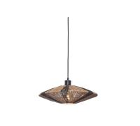 GOOD&MOJO lámpara colgante Iguazu S disco - natural/negro