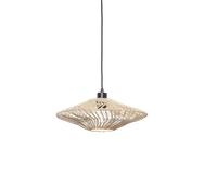 GOOD&MOJO lámpara colgante Zanzibar flat 40x12 - blanco