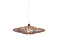 GOOD&MOJO lámpara colgante Zanzibar flat 55x14 - natural