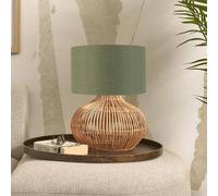 GOOD & MOJO Lámpara de mesa Kalahari 32cm verde