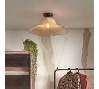 GOOD & MOJO Lámpara de techo Ibiza Ø 50cm Natur