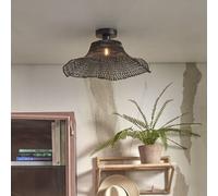 GOOD & MOJO Lámpara de techo Ibiza Ø 50cm negro