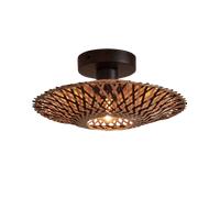 GOOD&MOJO lámpara de techo Kalimantan XS - natural/negro