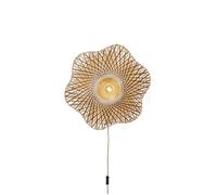 Good & Mojo Madura, lámpara de pared, color natural/marrón - 60 cm