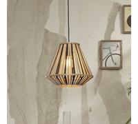 GOOD & MOJO Merapi colgante 30x30 natural/negro