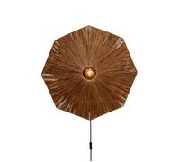 Good & Mojo Panama, lámpara de pared, marrón - 60 cm