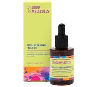 Good Molecules Aceite facial ultrahidratante de 12 ml, hidratante, antioxidante, ácidos grasos, para piel seca, deshidratación, acné, cuidado natural de la piel para la cara con espino amarillo y