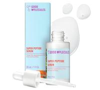 Good Molecules Super Peptide Serum - Suero facial antienvejecimiento con péptidos y tripéptidos de cobre para rellenar y reafirmar - Cuidado de la piel a base de agua para la cara