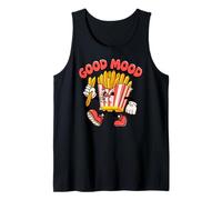 Good Mood, Funny Food, Fast Food Finger Chips, French Fries Camiseta sin Mangas